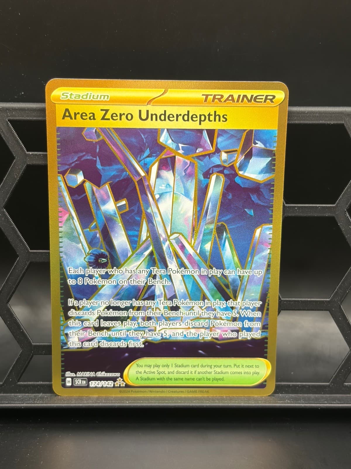 Area Zero Underdepths 174/142 Hyper Rare Stellar Crown Pokemon Holo Near Mint