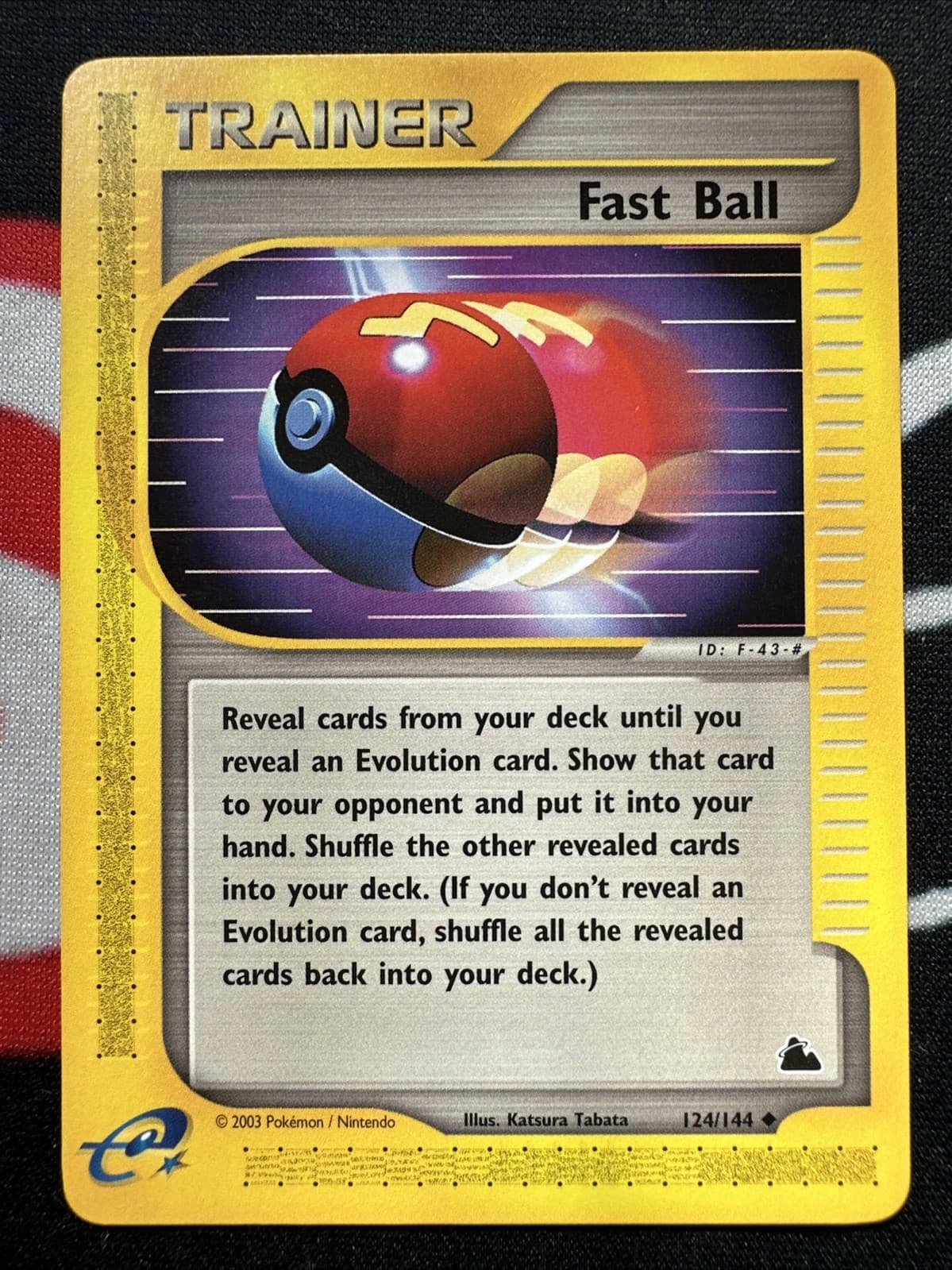 Pokemon - Skyridge - Fast Ball 124/144