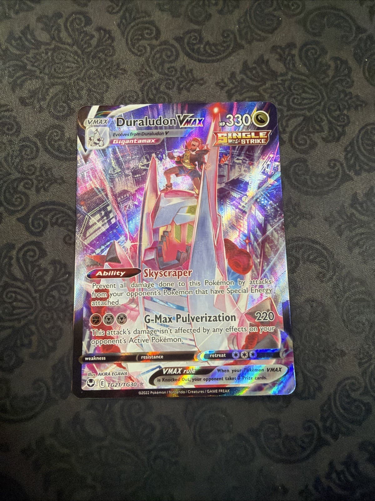 Duraludon VMAX TG21/TG30 SWSH Silver Tempest Trainer Gallery Holo Pokémon