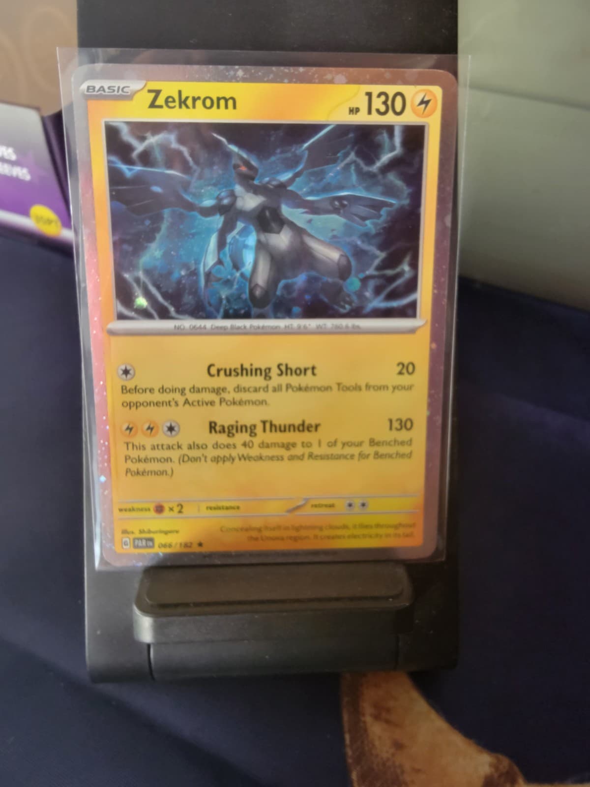 Zekrom 66/182 Paradox Rift Cosmos Promo - Pokémon TCG