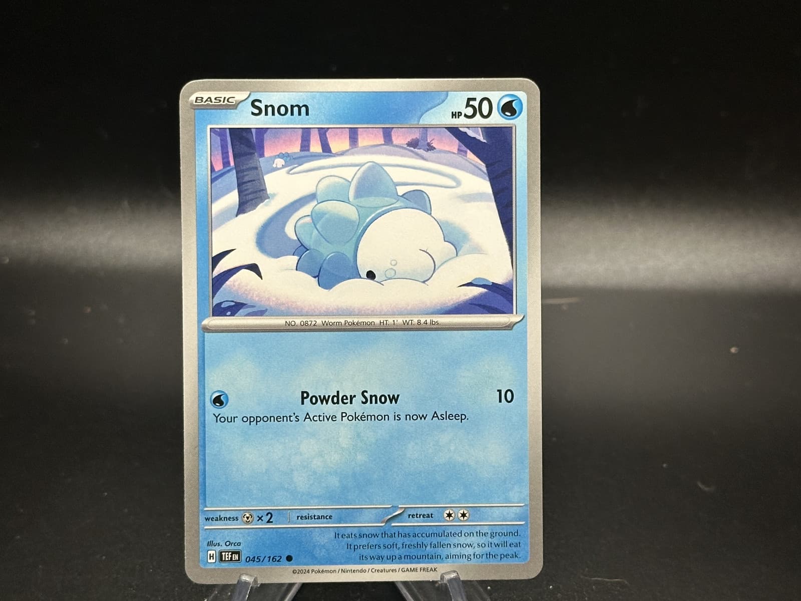 Snom - 45/162 Temporal Forces - Pokémon TCG
