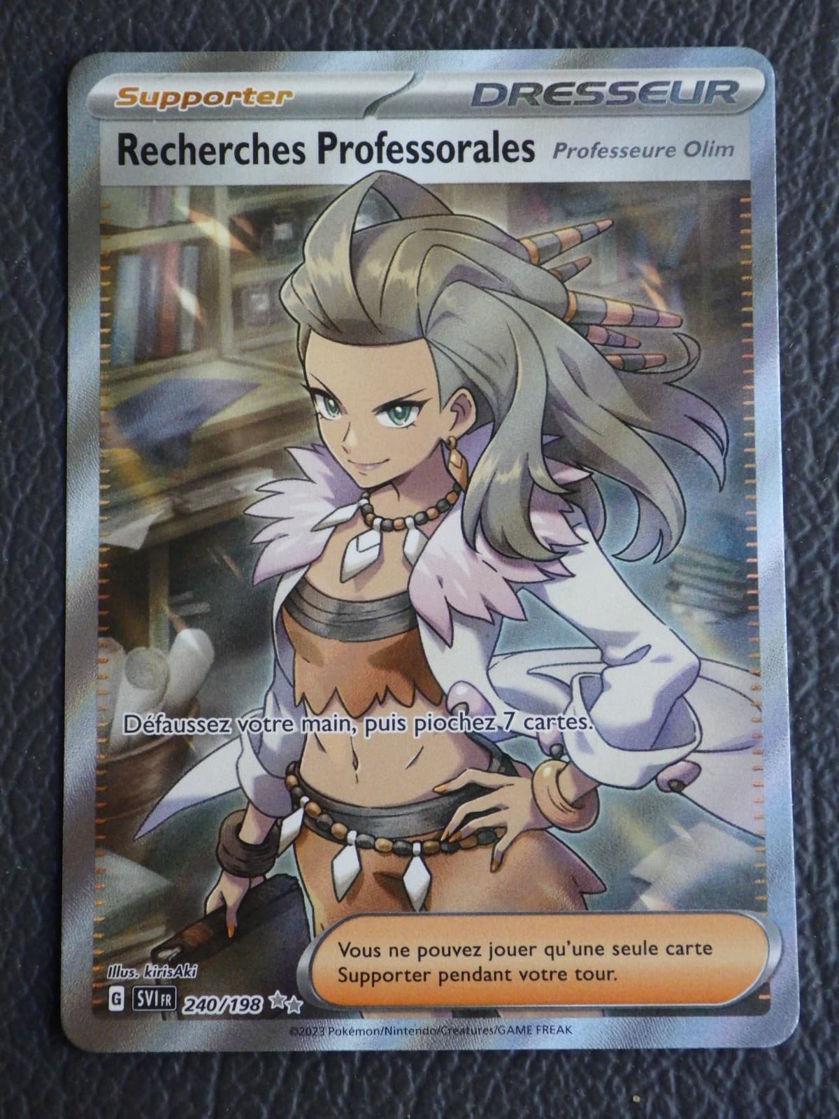 Carte POKEMON - Recherches professorales 240/198 EV01 Ecarlate et Violet - FR /R