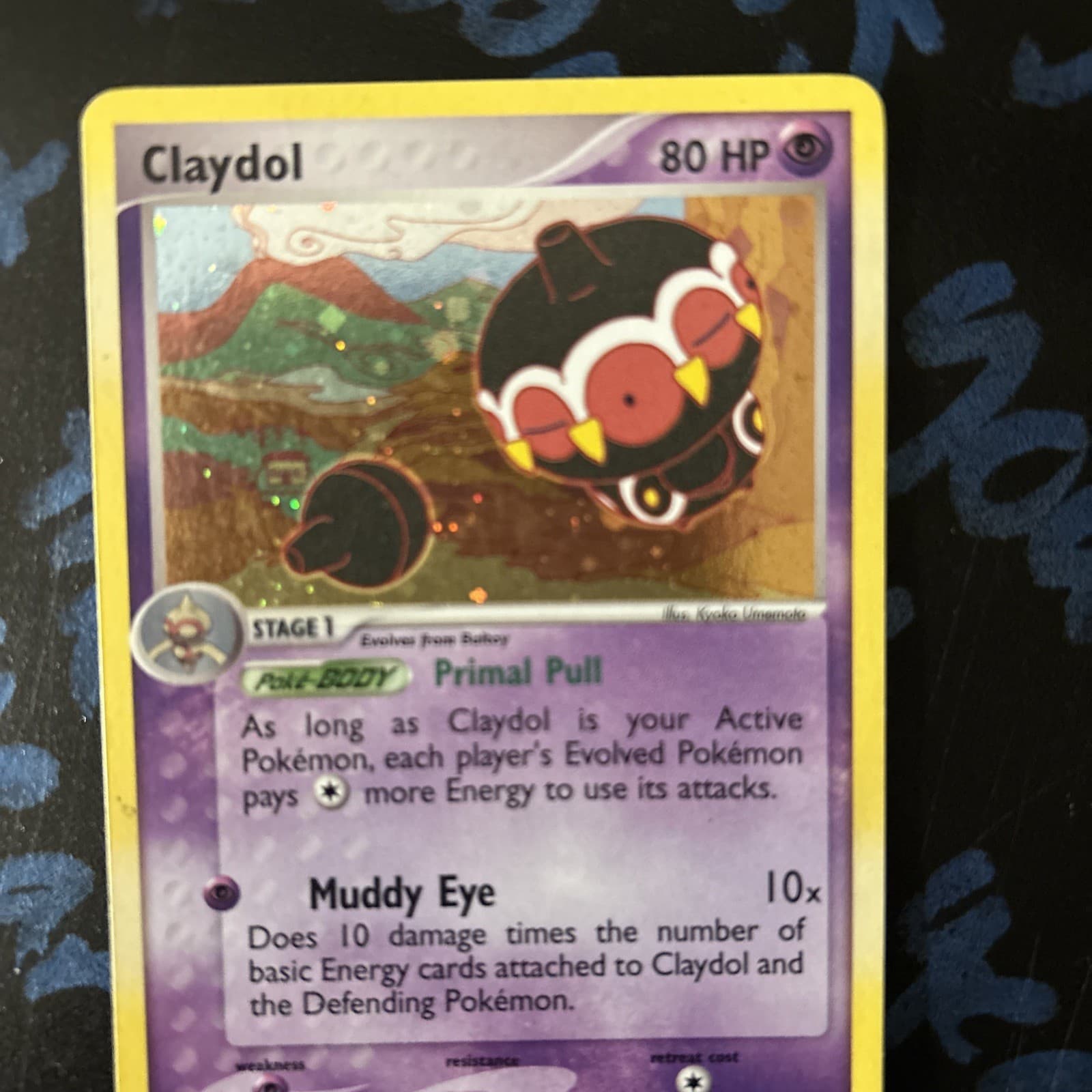 Claydol 2/101 EX Hidden Legends Holo