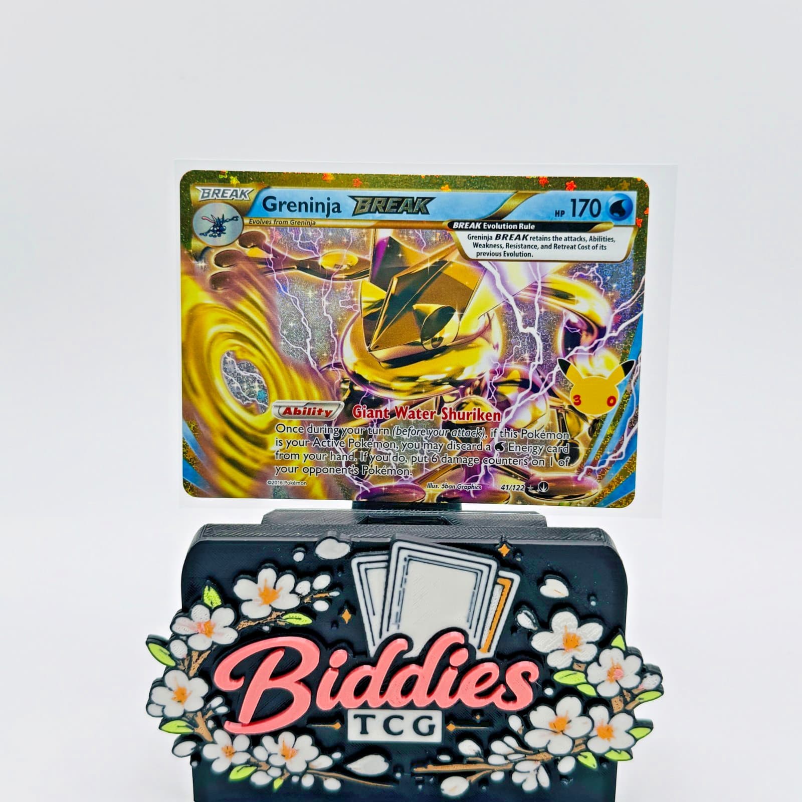 Greninja BREAK 41/122 Me: 30th Celebration EX-01 Booster: Classic Collection