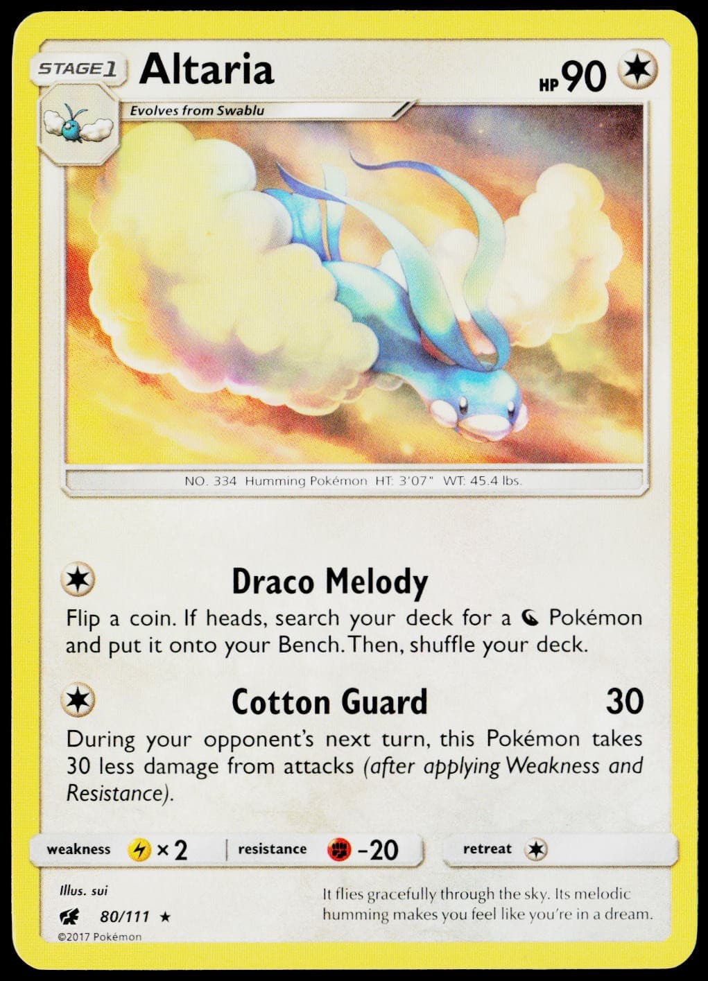 Altaria 80/111 SM - Crimson Invasion LP