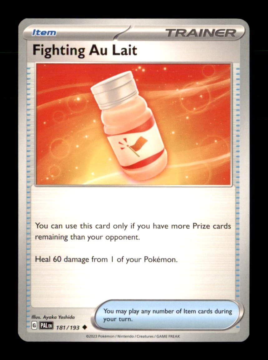 Fighting Au Lait 181/193 Uncommon Paldea Evolved Pokemon Near Mint