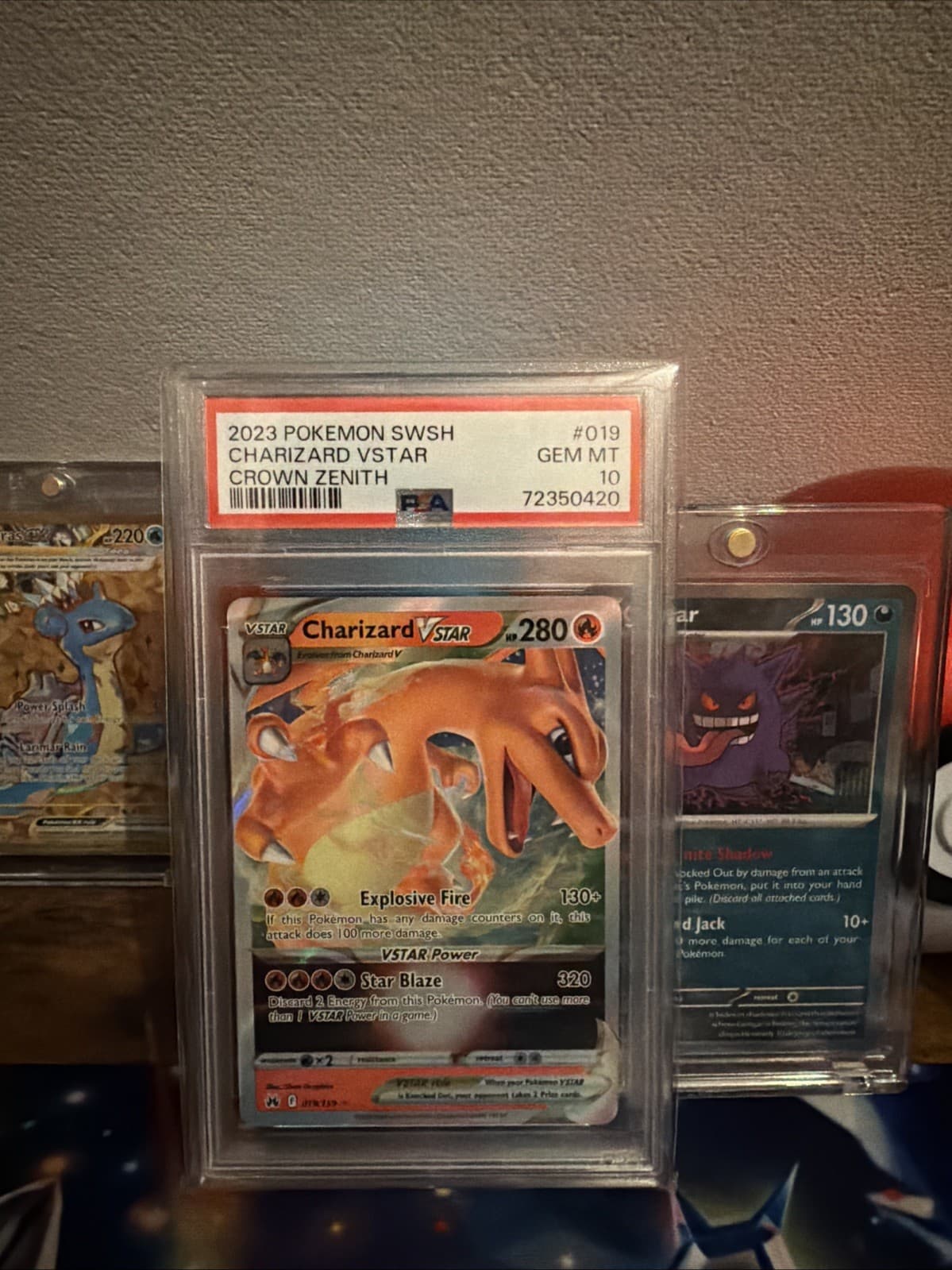 Charizard VSTAR 019/159 Pokemon TCG SWSH: Crown Zenith PSA GEM MT 10