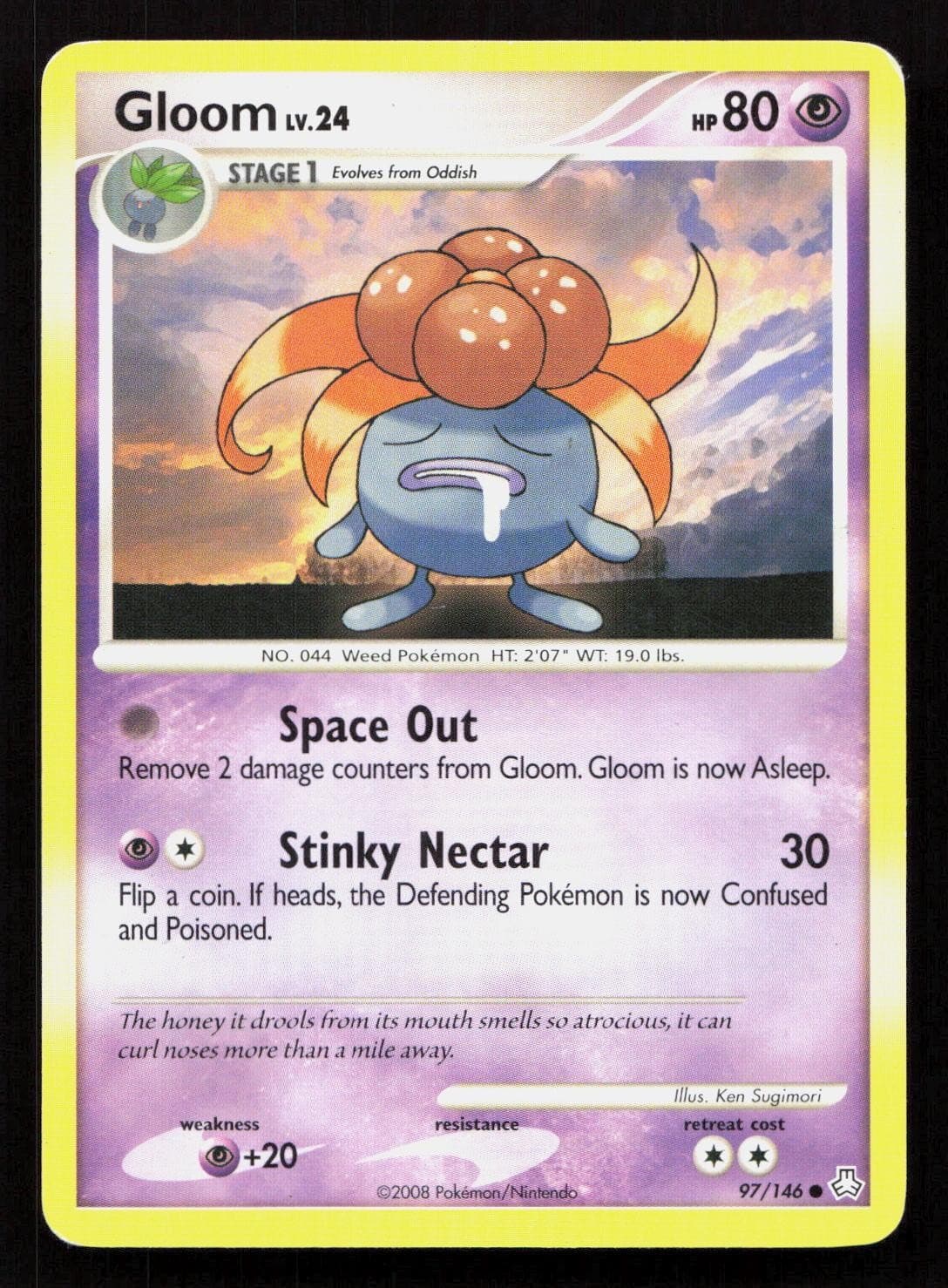 GLOOM 97/146 Pokemon LEGENDS AWAKENED
