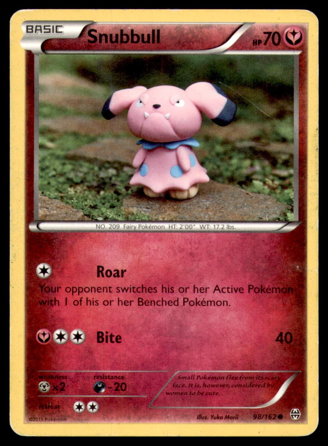 Snubbull 98/162 BREAKthrough 2015 Yuka Morii