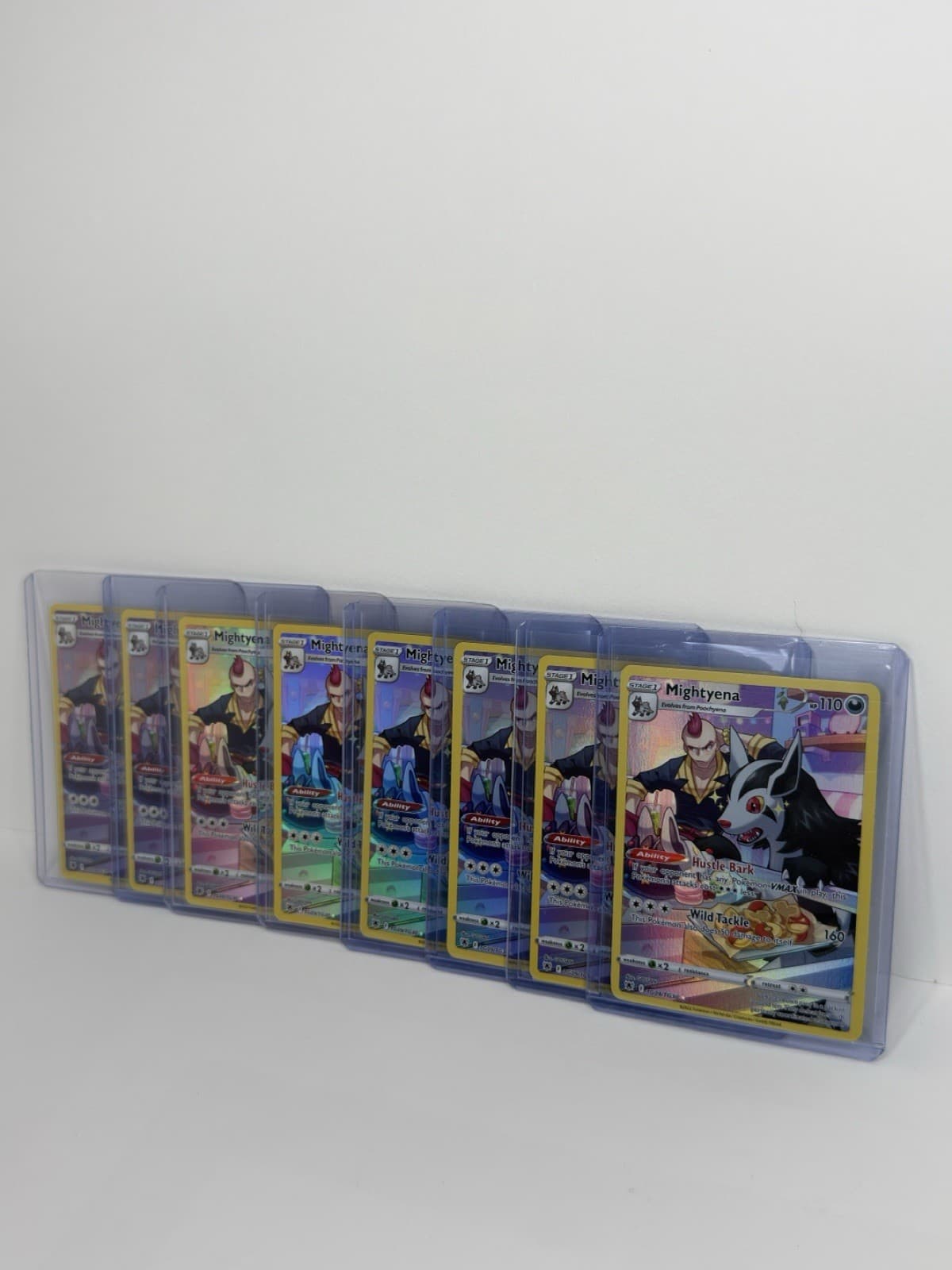Pokémon TCG Mightyena TG09/TG30 Swsh10: Astral Radiance Trainer Gallery Holo NM