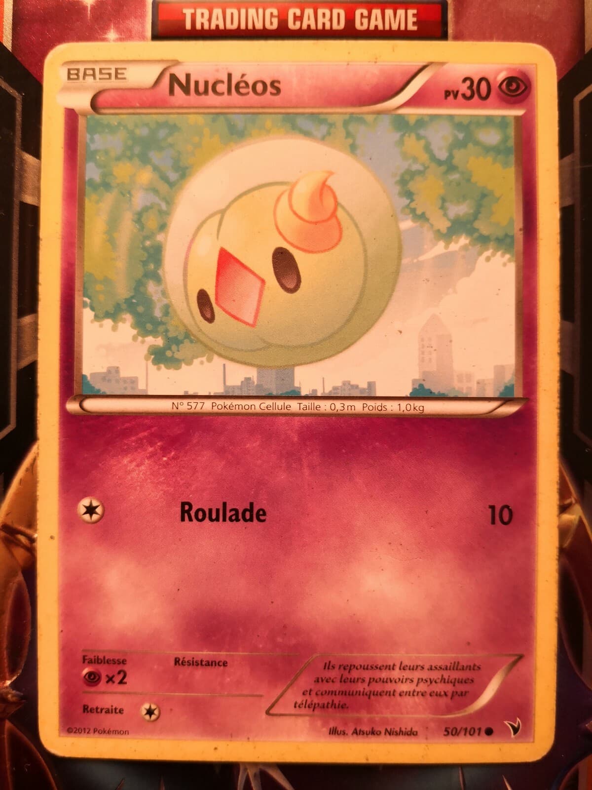 Carte Pokémon - Nucléos 50/101 - série NB03:Nobles Victoires