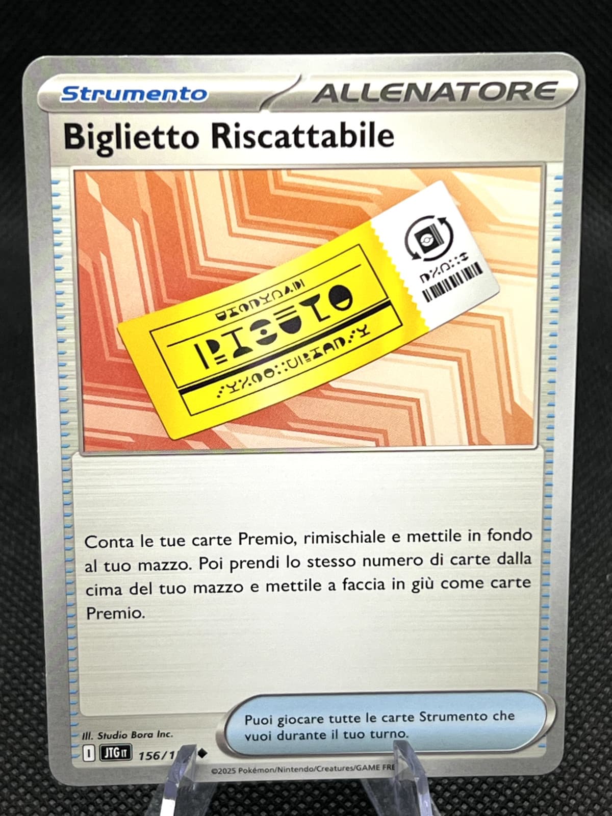 Biglietto Riscattabile ® Avventure Insieme 156/159 ® Non Comune ® Pokèmon
