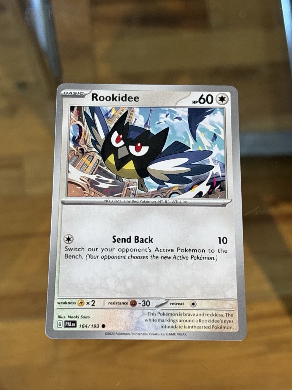 Rookidee - 164/193 - Paldea Evolved Pokemon Card