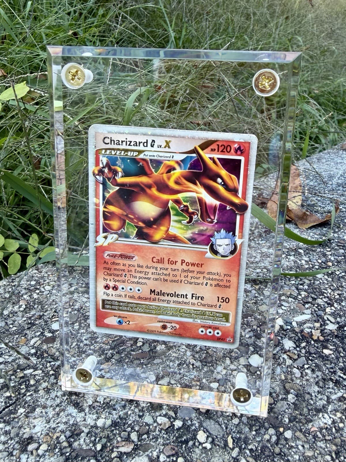 Pokémon Charizard G LV.X DP45 Black Star Promo 2009 Holo Rare Card TCG LP