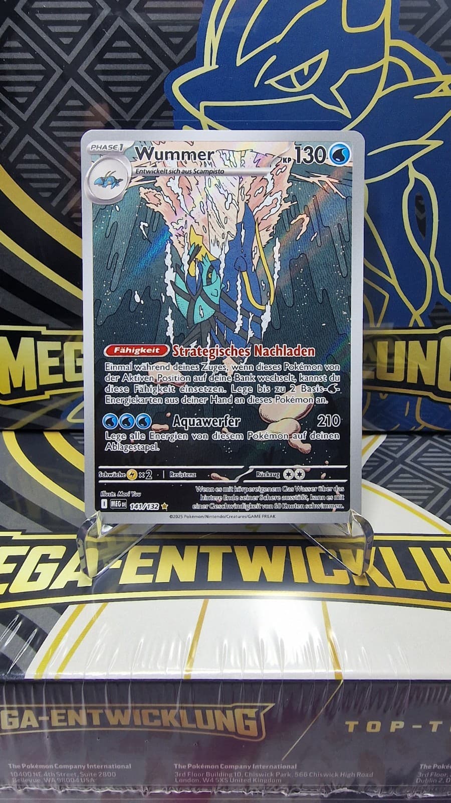 Pokemon Mega-Entwicklung Wummer 141/132 - Deutsch