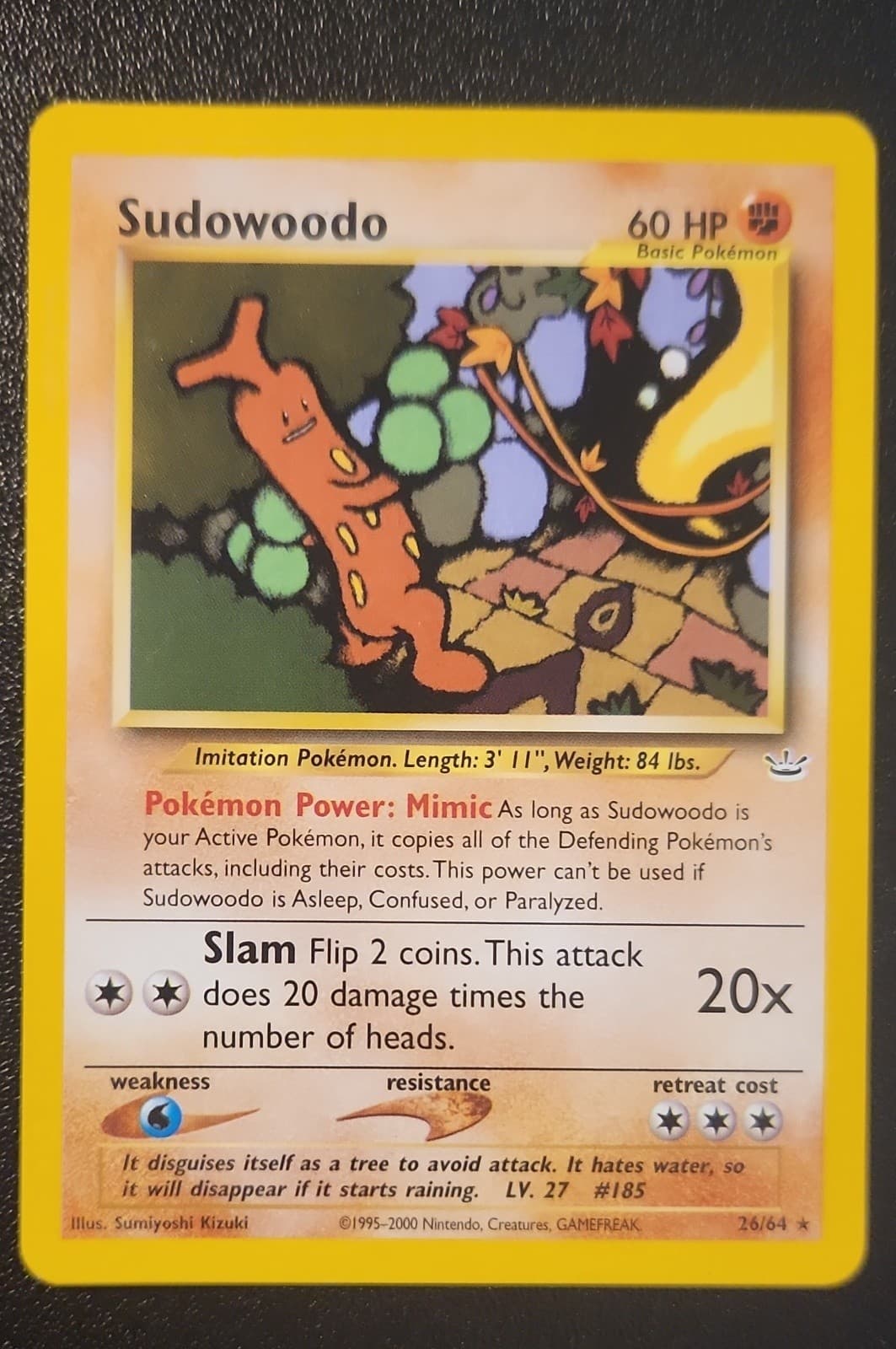 Sudowoodo 26/64 Neo Revelation Regular