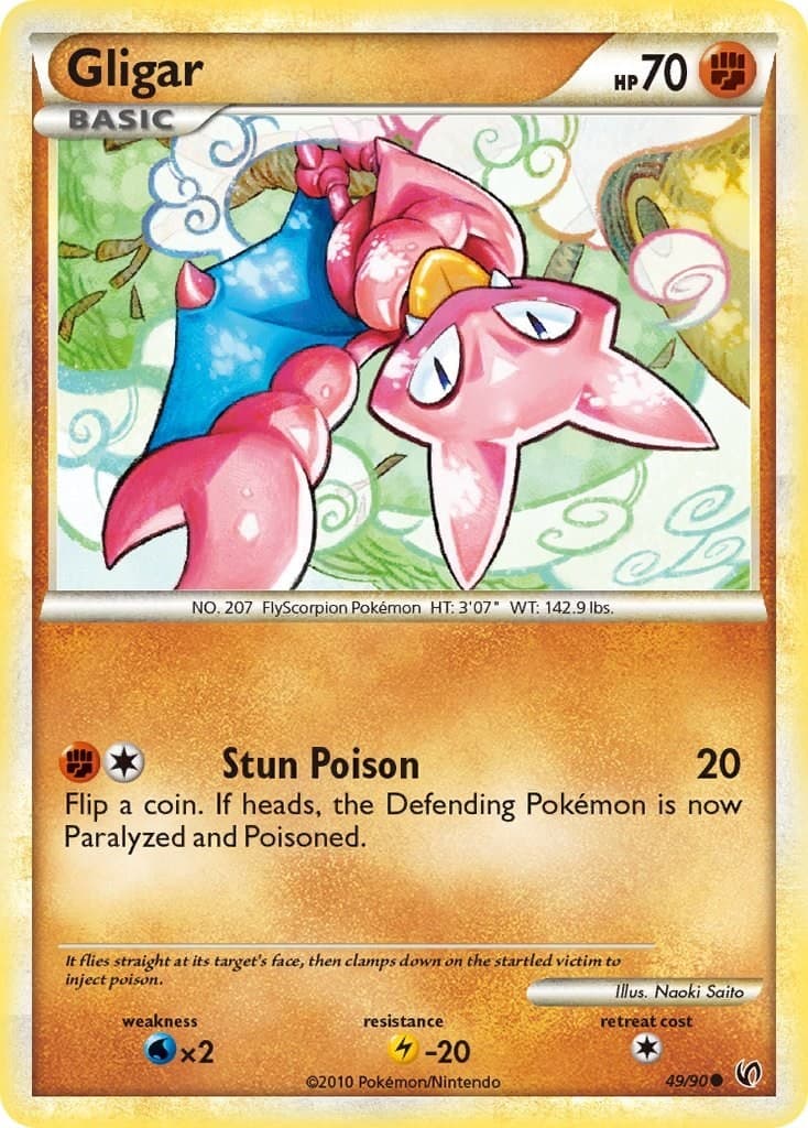 Pokemon - Gligar Undaunted [UD - 49/90]