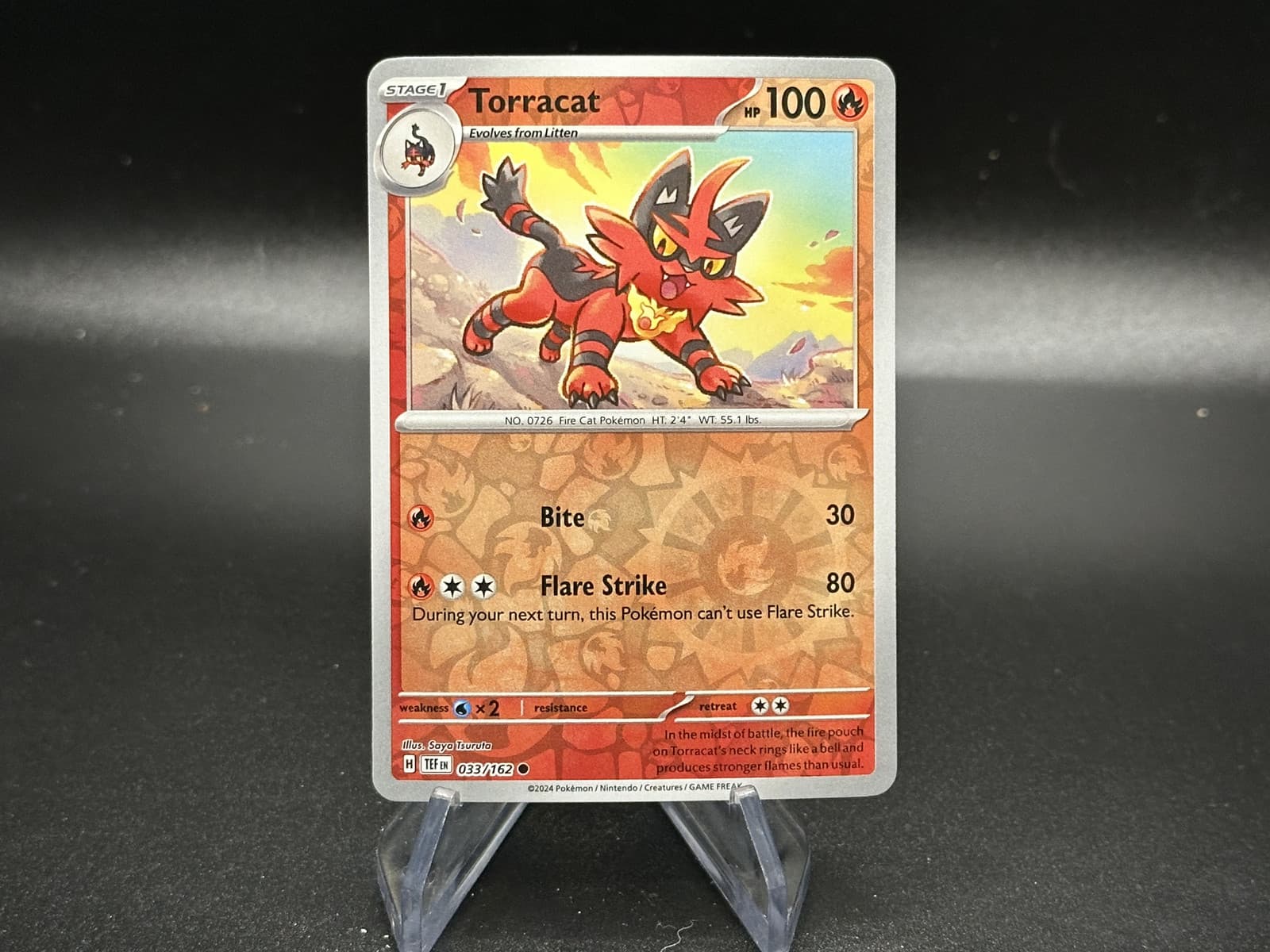 Torracat - 33/162 Temporal Forces - Pokémon TCG