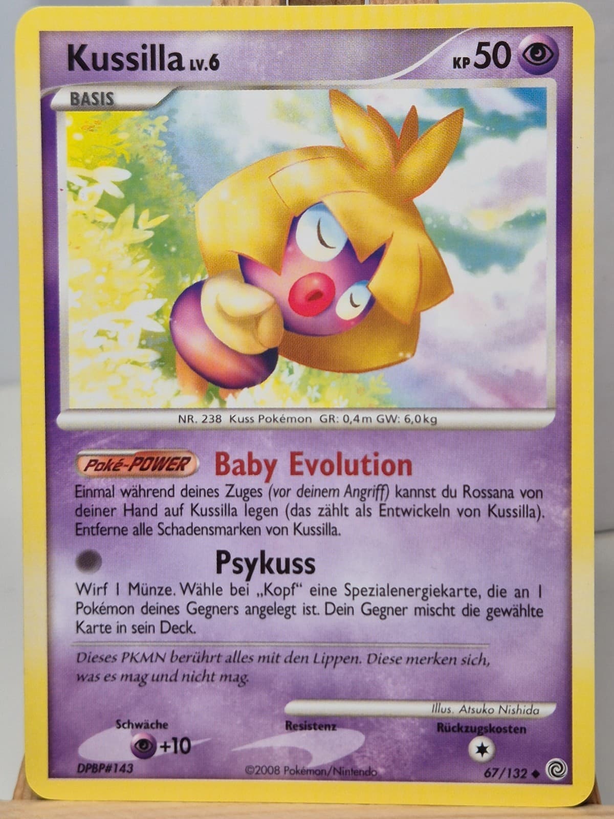 Pokemon Kussilla 67/132 - Rätselhafte Wunder - Uncommon Karte Deutsch NM