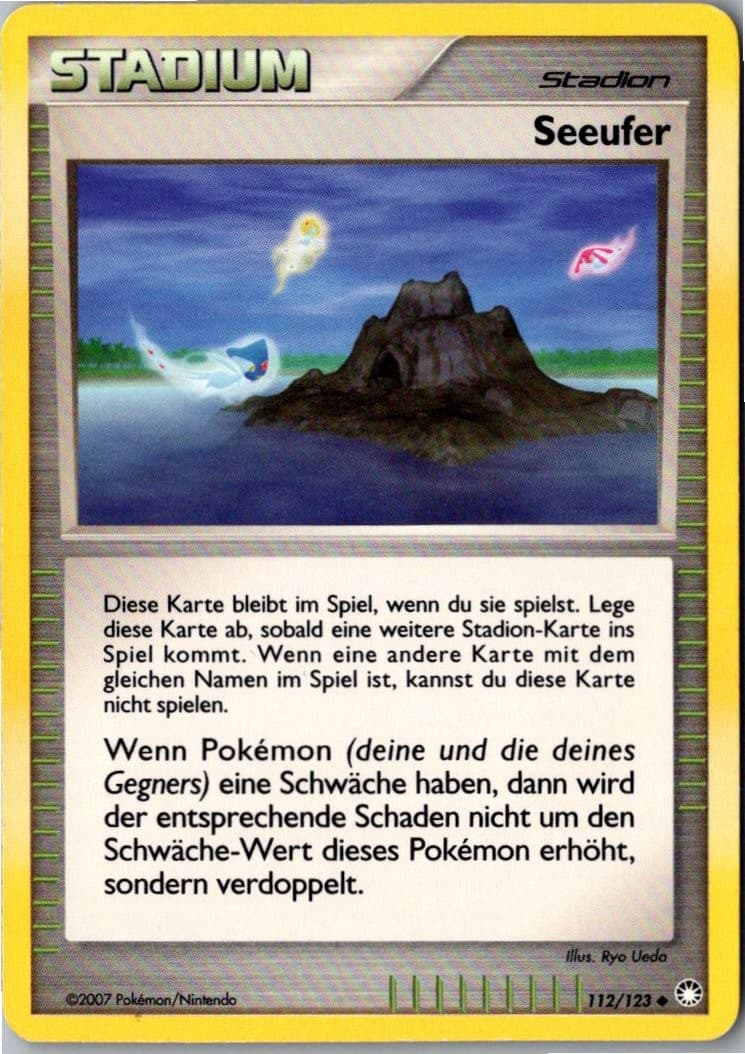 Pokemon Seeufer 112/123 Geheimnisvolle Schätze Deutsch