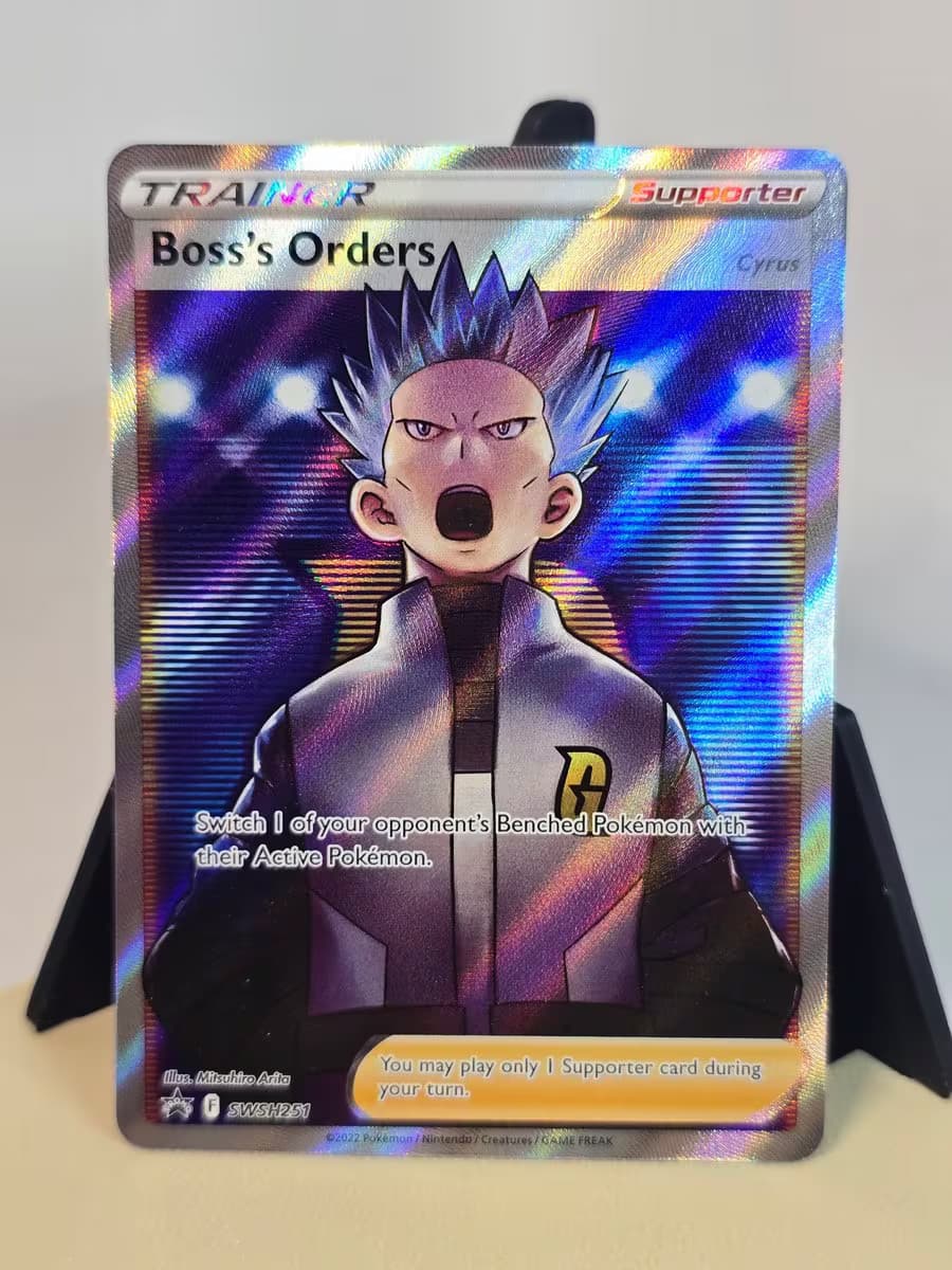 Pokemon TCG Boss's Orders (Full Art) SWSH251 SWSH: Sword & Shield Promo