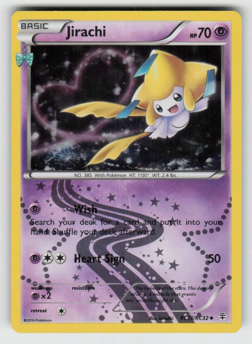 Holo Jirachi RC13/RC32 Uncommon Generations Near Mint