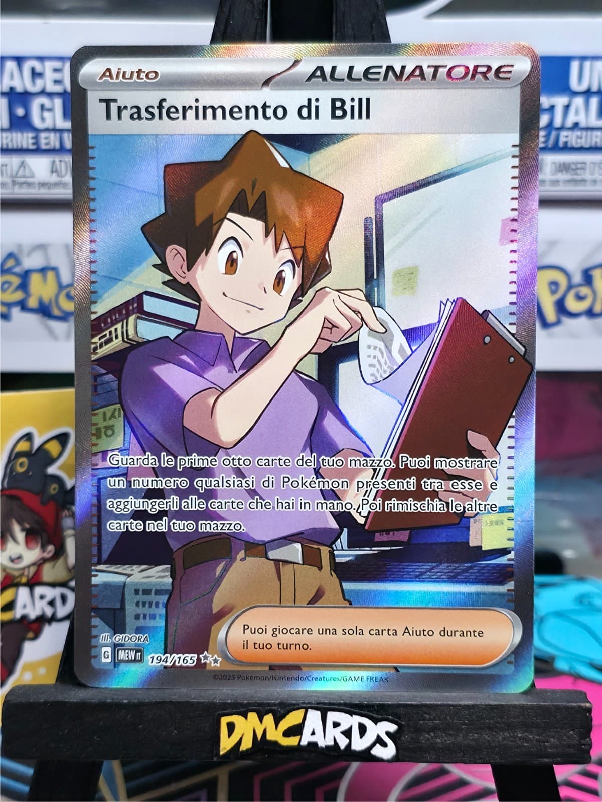 Pokemon Trasferimento di Bill 194/165 | Set 151 Mew Italiano | Near Mint