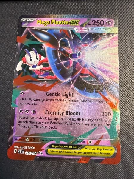 Mega Floette ex 035/086 Chaos Rising Ultra Rare ex NM Pokemon TCG