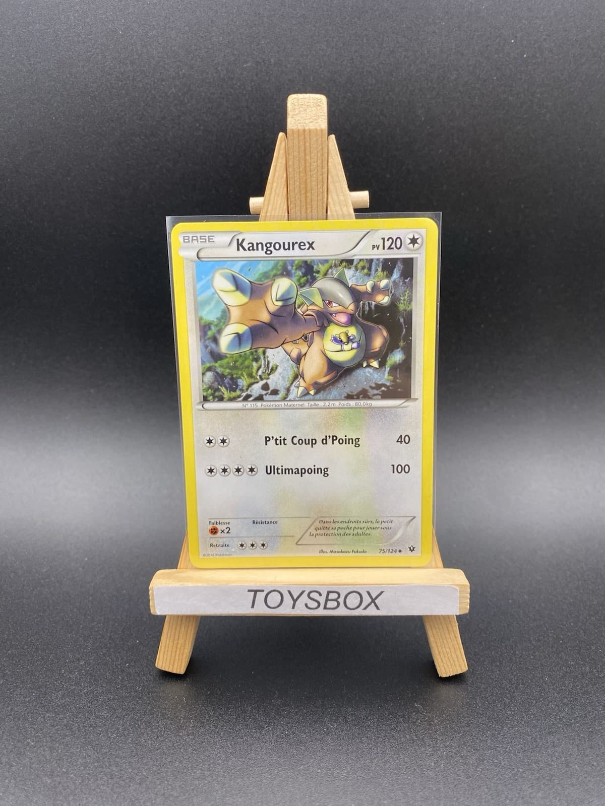 Carte Pokémon Kangourex 75/124 / Bloc XY Impact Des Destins / TBE FR