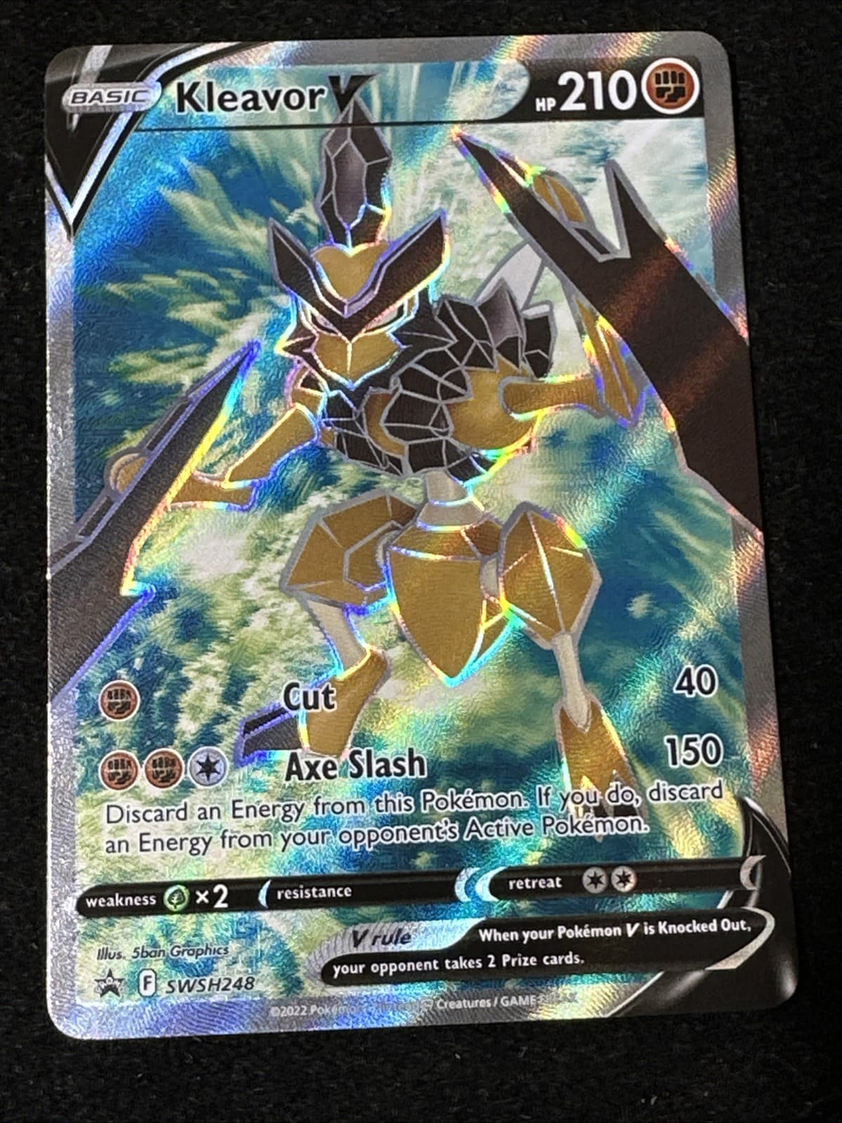 Kleavor V SWSH248 Sword & Shield Black Star Promo Pokemon TCG - NM