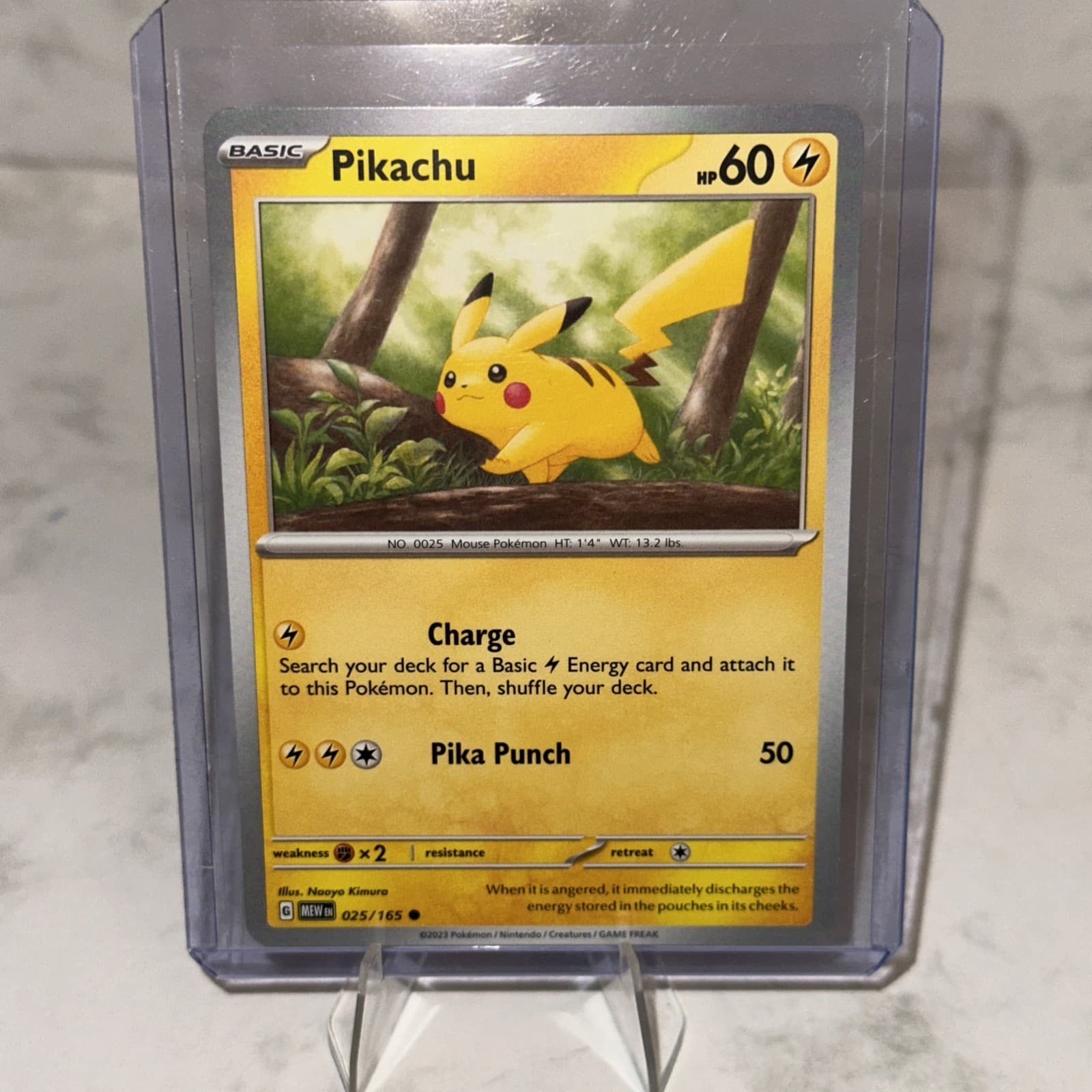 Pikachu - 25/165 Scarlet & Violet 151 - Pokémon TCG