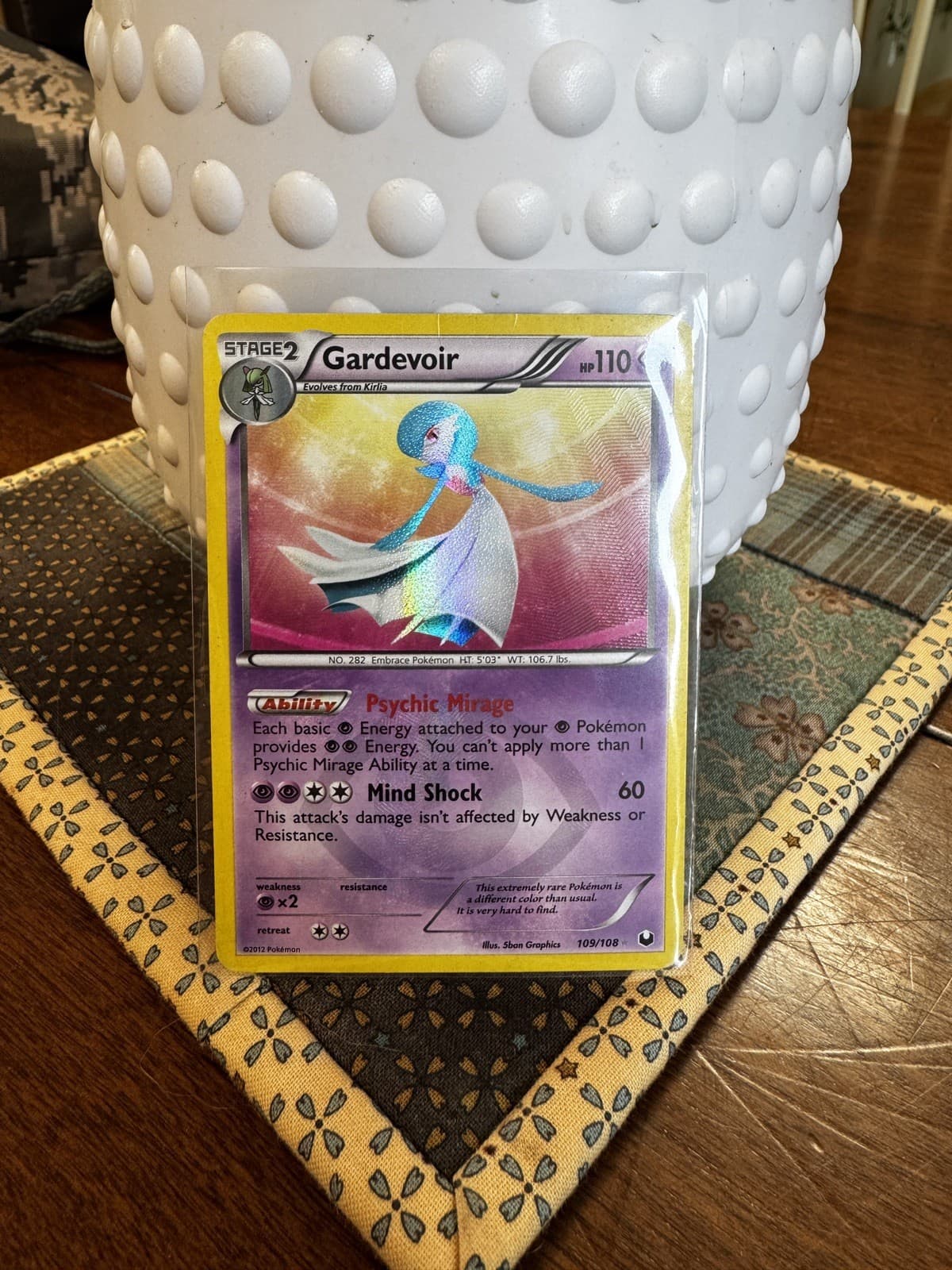 Gardevoir 109/108 Dark Explorers Holo