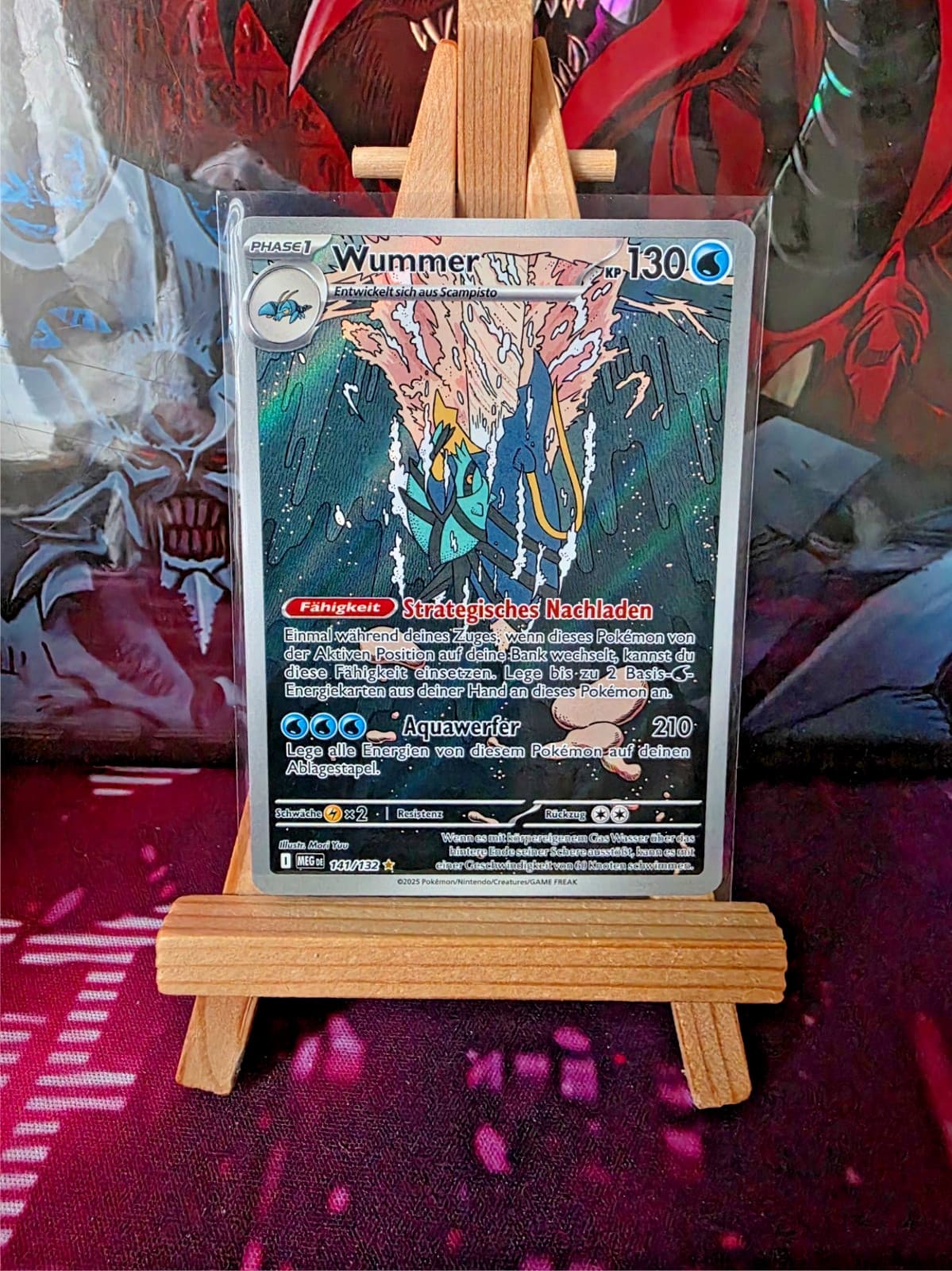 Wummer | 141/132 Illustration Rare Mega Entwicklung | POKEMON TCG