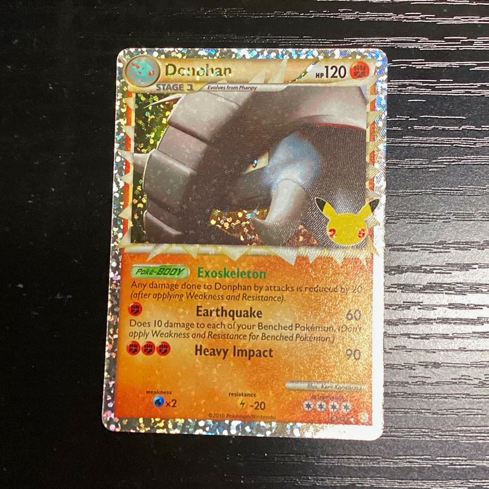 The Pokémon Company Donphan Prime 107/123 HeartGold SoulSilver Rev Holo Eng 2010