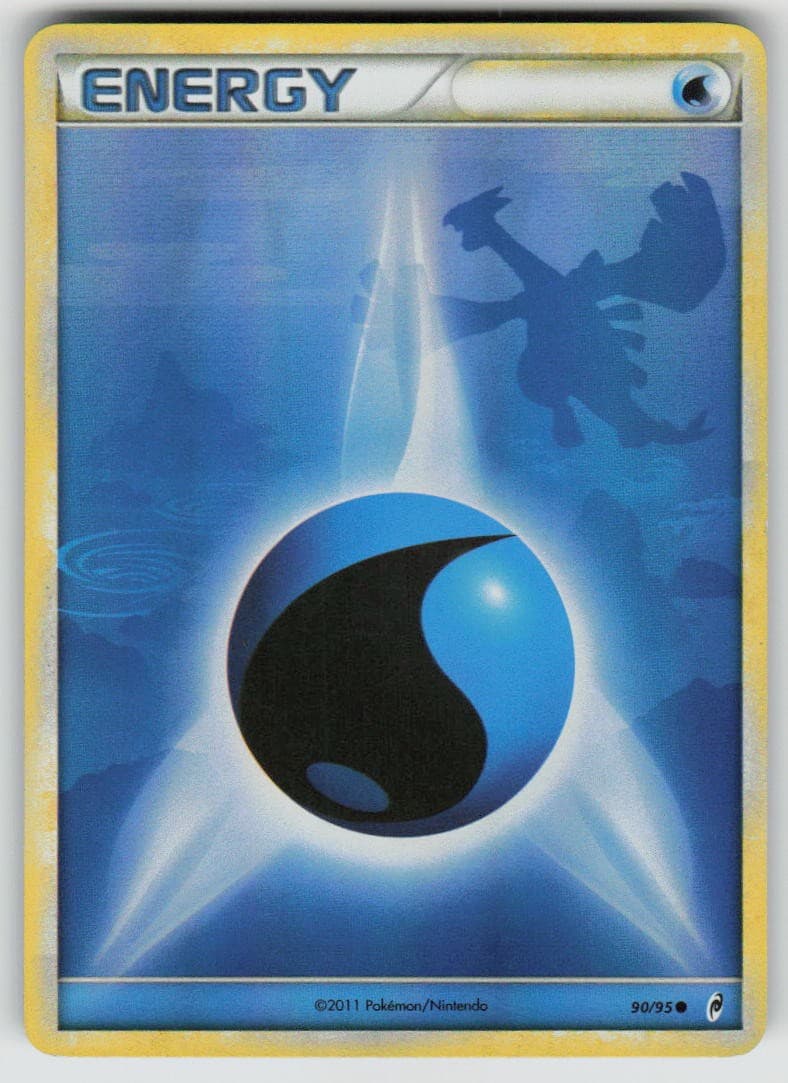 Water Energy 90/95 Common Call of Legends Pokemon MP