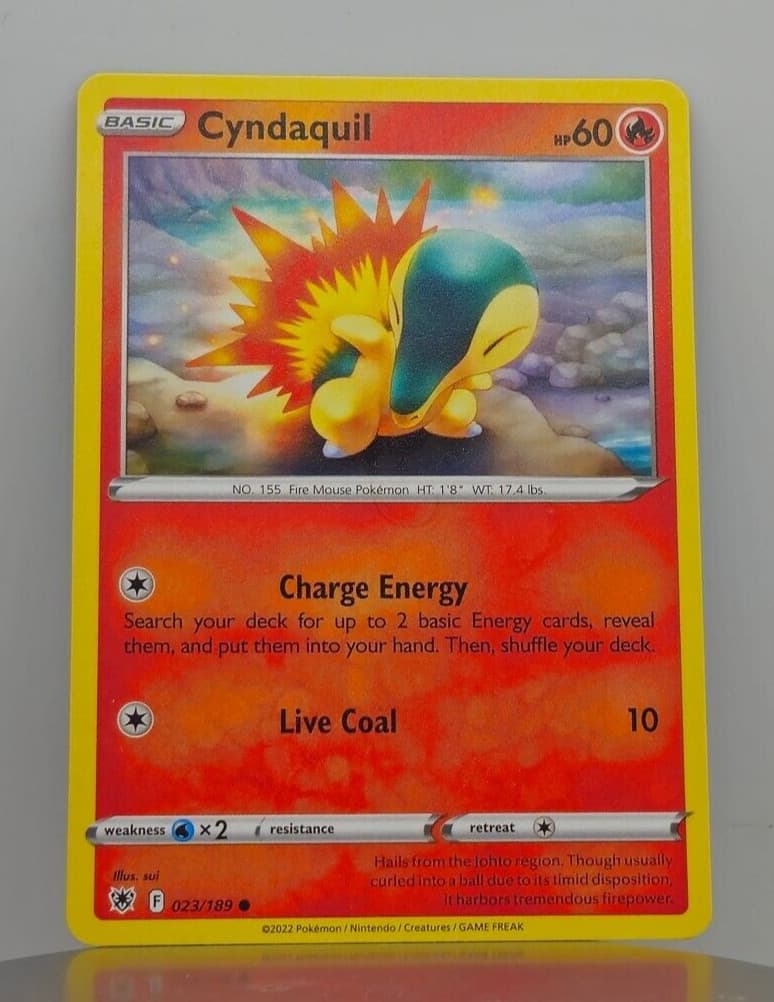 Cyndaquil - SWSH10: Astral Radiance - SWSH10 - 23/189 - Pokemon