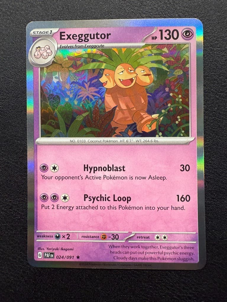 Exeggutor #24 Pokemon SV:Paldean Fates