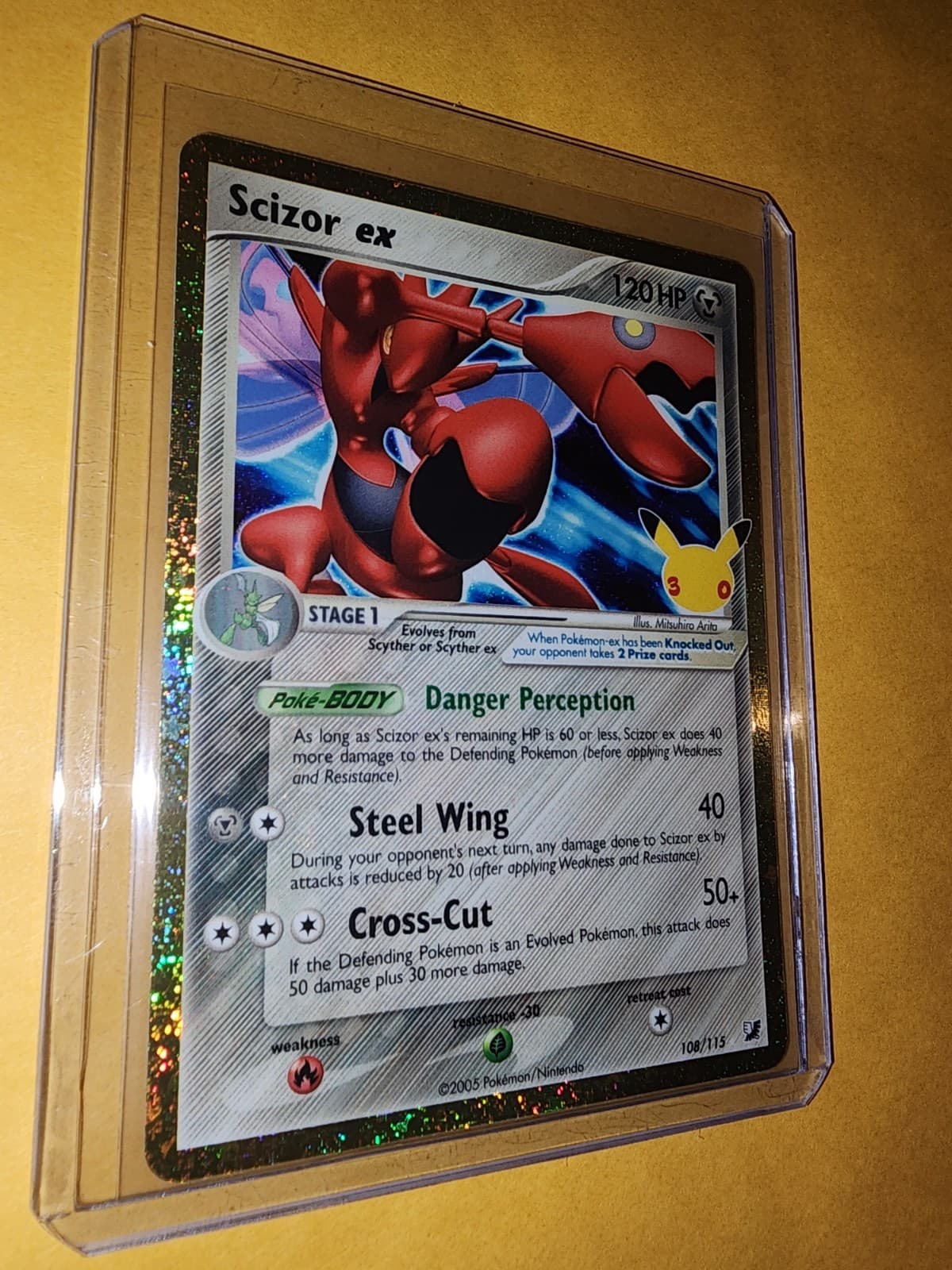 Pokemon ME: 30th Celebration Classic Collection #108/115 Scizor ex NM/MT