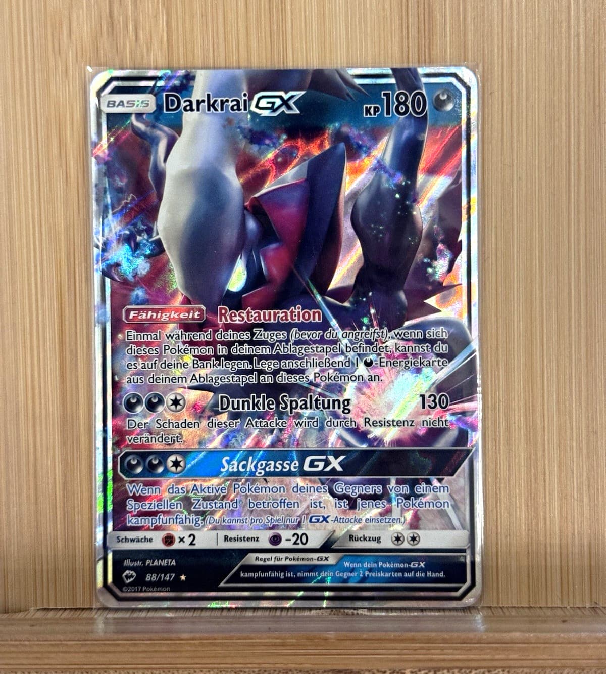Pokémon Darkrai GX Nacht in Flammen 88/147 Deutsch