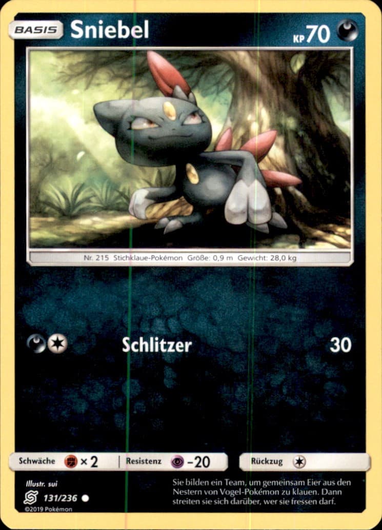 Pokemon - 131/236 - Sniebel - Bund der Gleichgesinnten