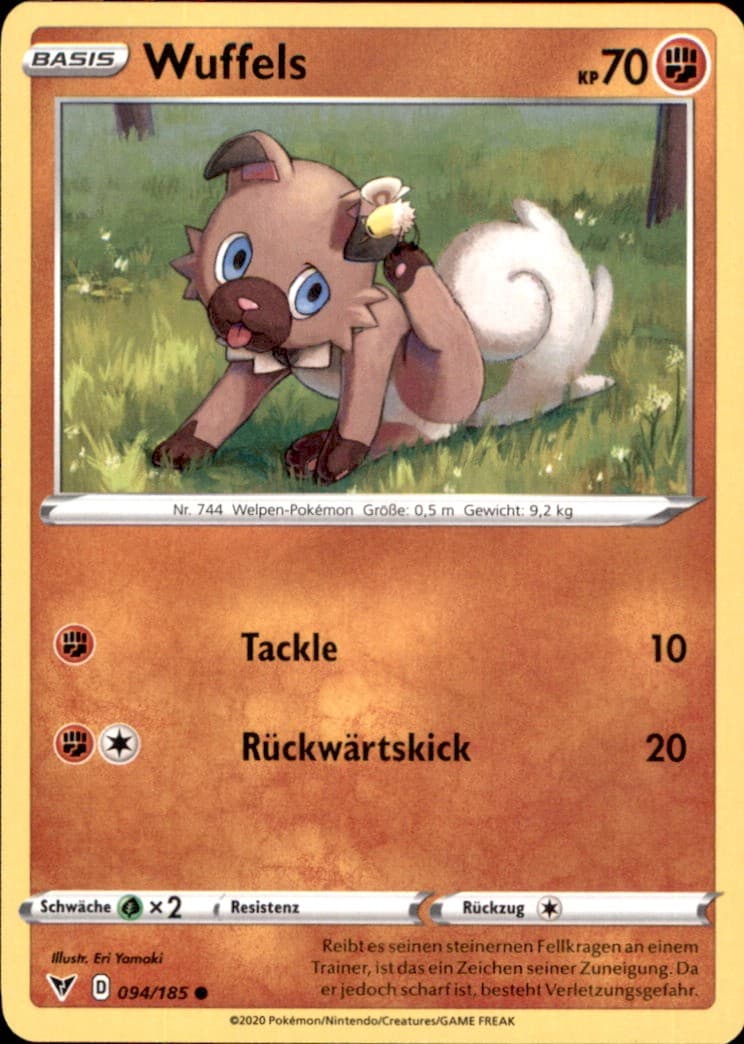 Pokemon 94/185 - Wuffels - Common