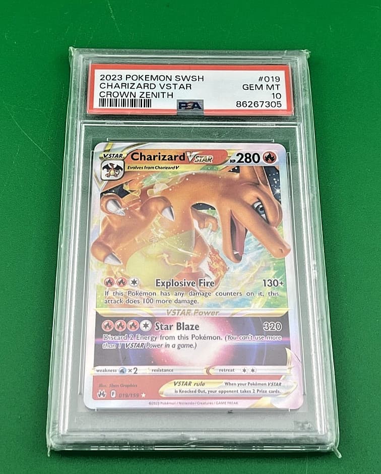 2023 Pokemon SWSH Charizard VSTAR #019 PSA 10