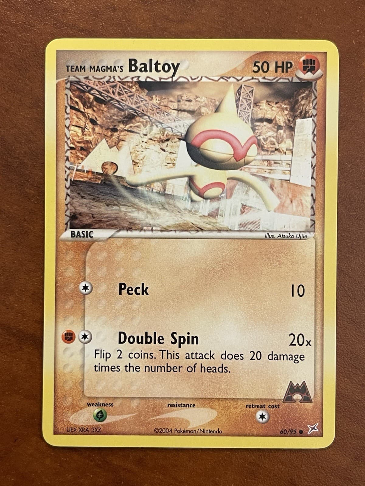 Pokémon-Team Magma's Baltoy-EX Team Magma vs Team Aqua-60/95
