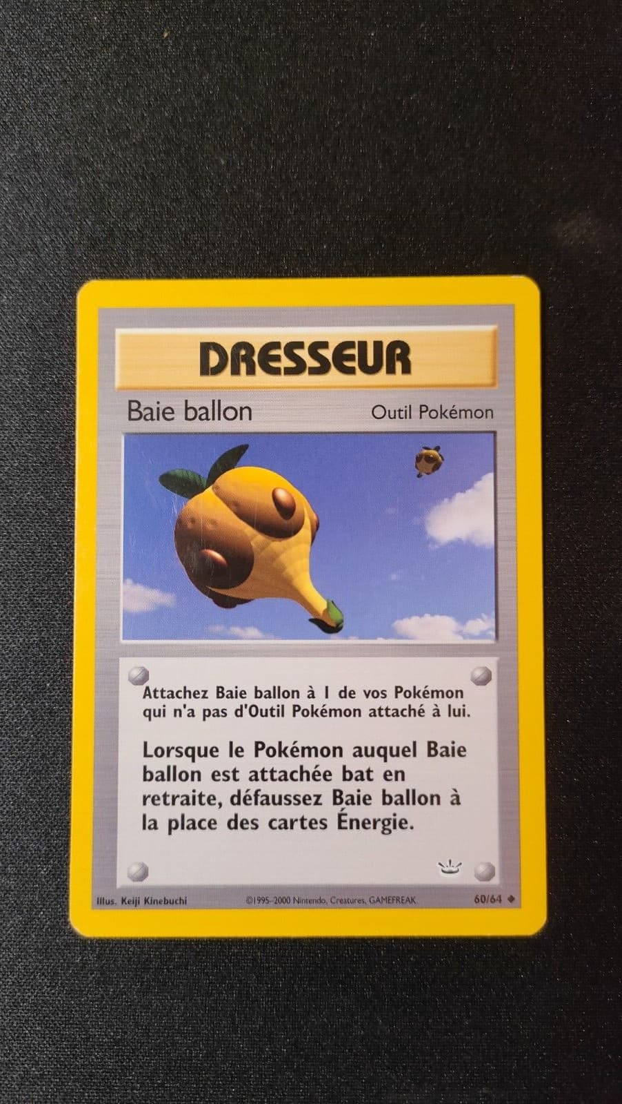 Carte Pokémon BAIE BALLON 60/64  ED2 Neo Revelation  FR
