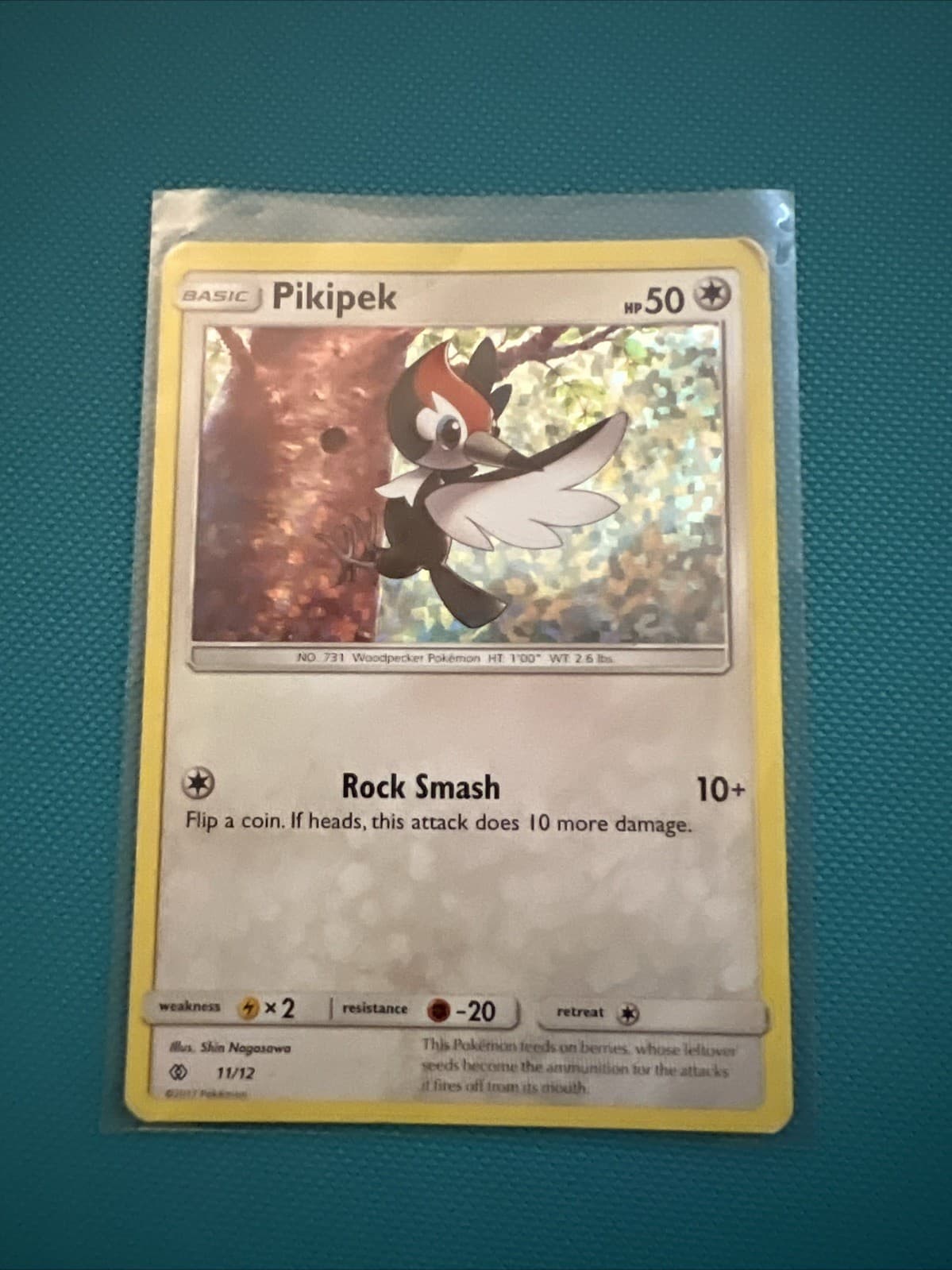 Pikipek 11/12 McDonalds 2017 Promo Holo Pokemon TCG English MP/HP