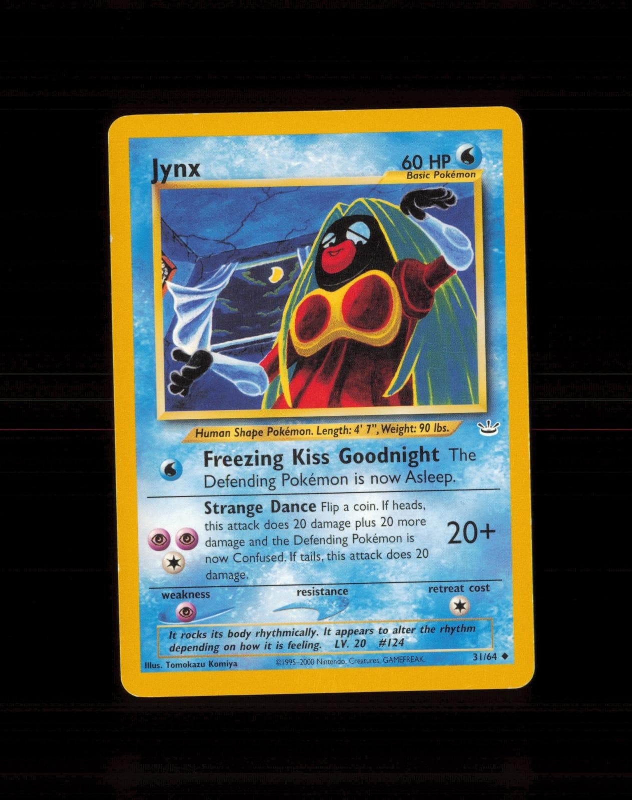 2001 Pokemon Neo Revelation Jynx 31/64 MP+