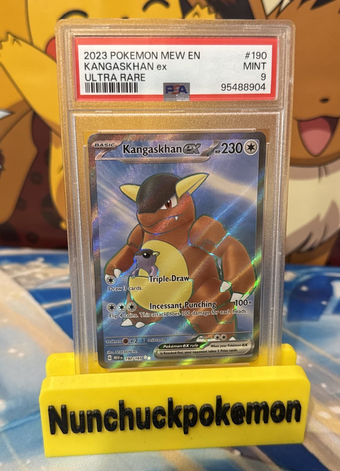 Kangaskhan ex 190/165 Sv: Scarlet & Violet 151 Holo PSA9