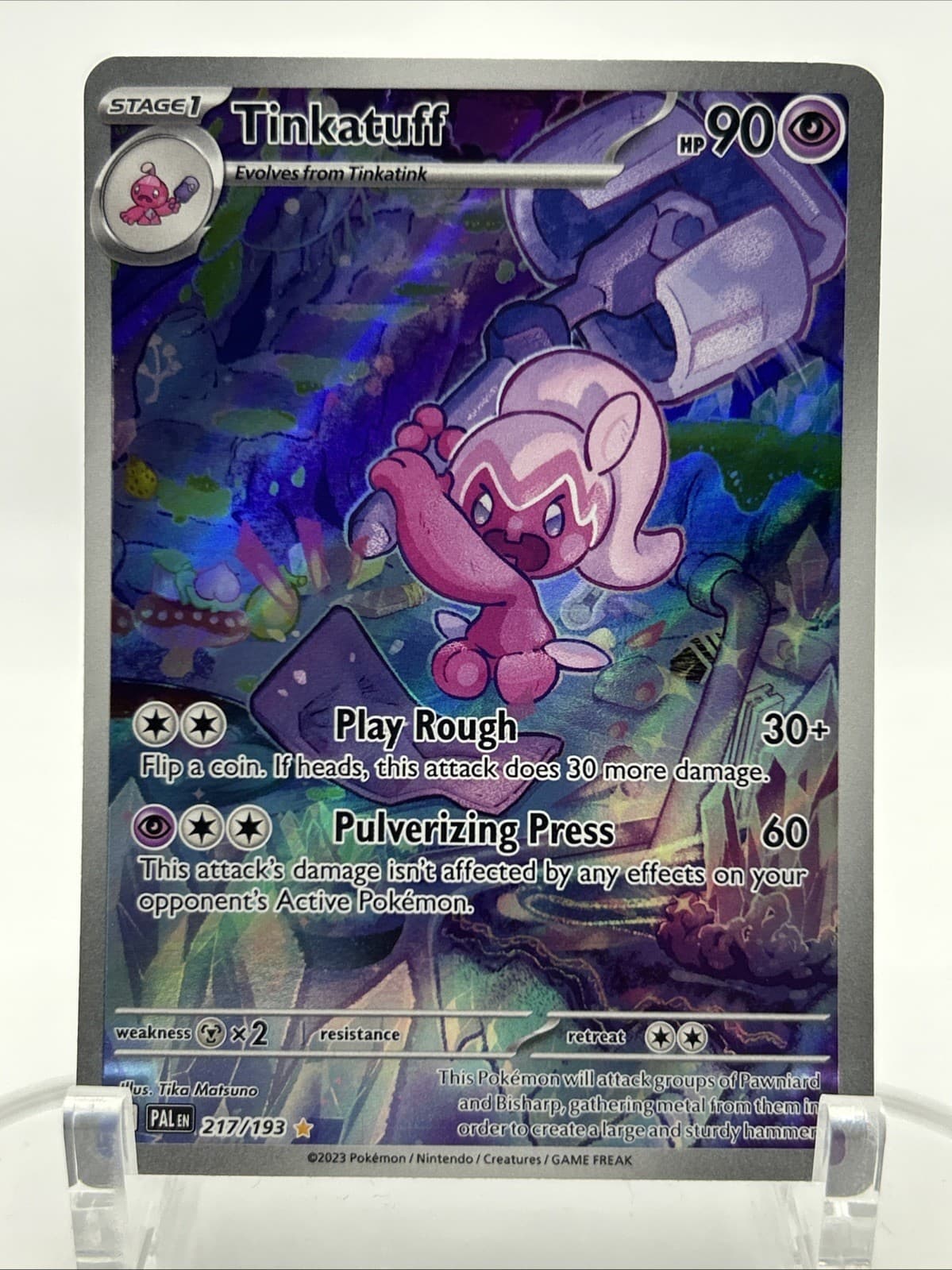 Tinkatuff 217/193 Sv02: Paldea Evolved Holo