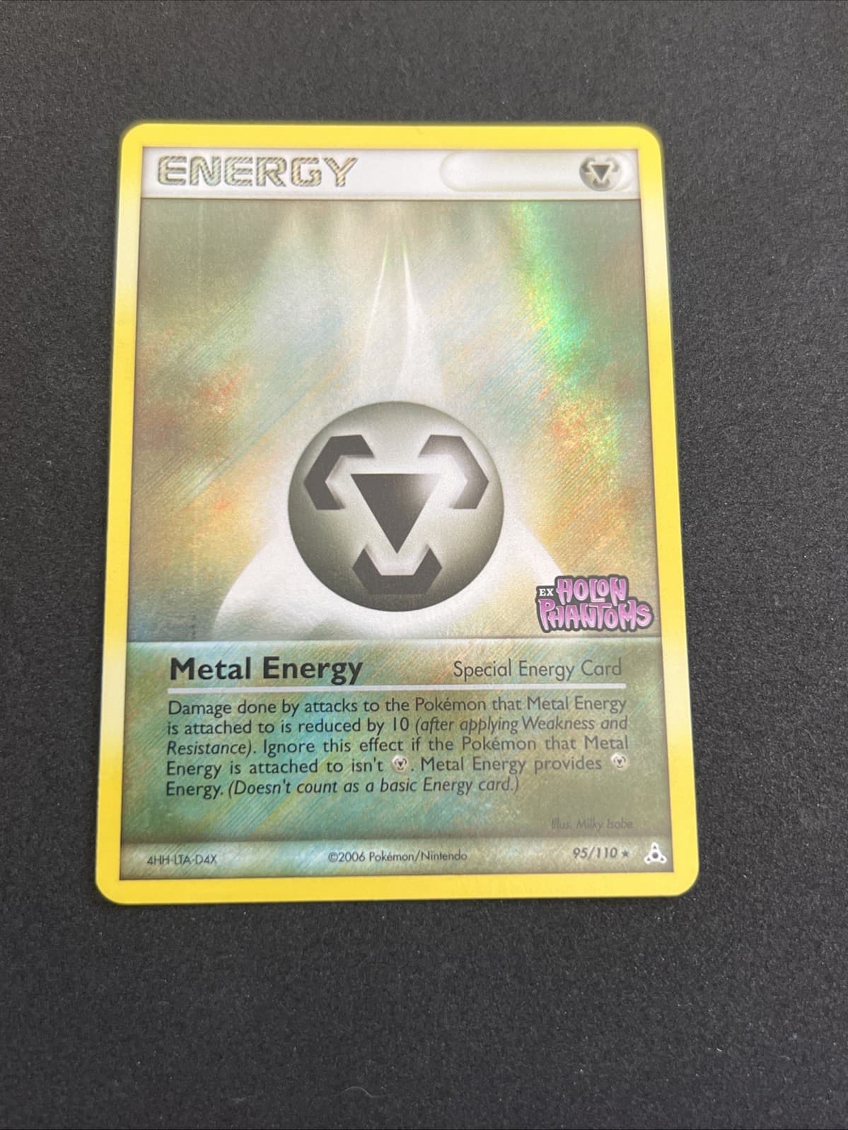 Pokémon TCG Metal Energy Holo Rare 95/110 Holon Phantoms NM