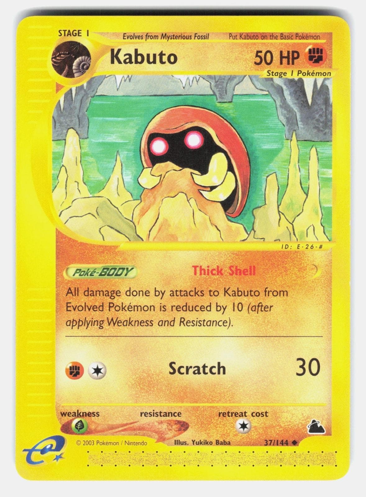 Kabuto #037/144 | Skyridge | Uncommon | NM
